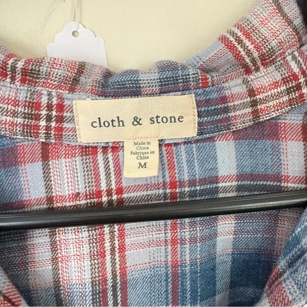 Anthropologie | Cloth & Stone Plaid Dress | - Picture 5 of 10